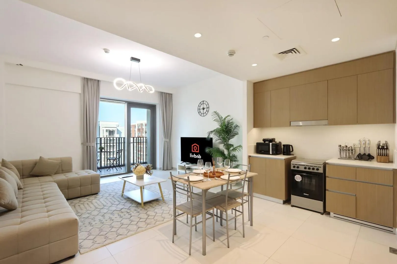 Livbnb-Plush Summer 2Br Unit At Creek Beach 迪拜