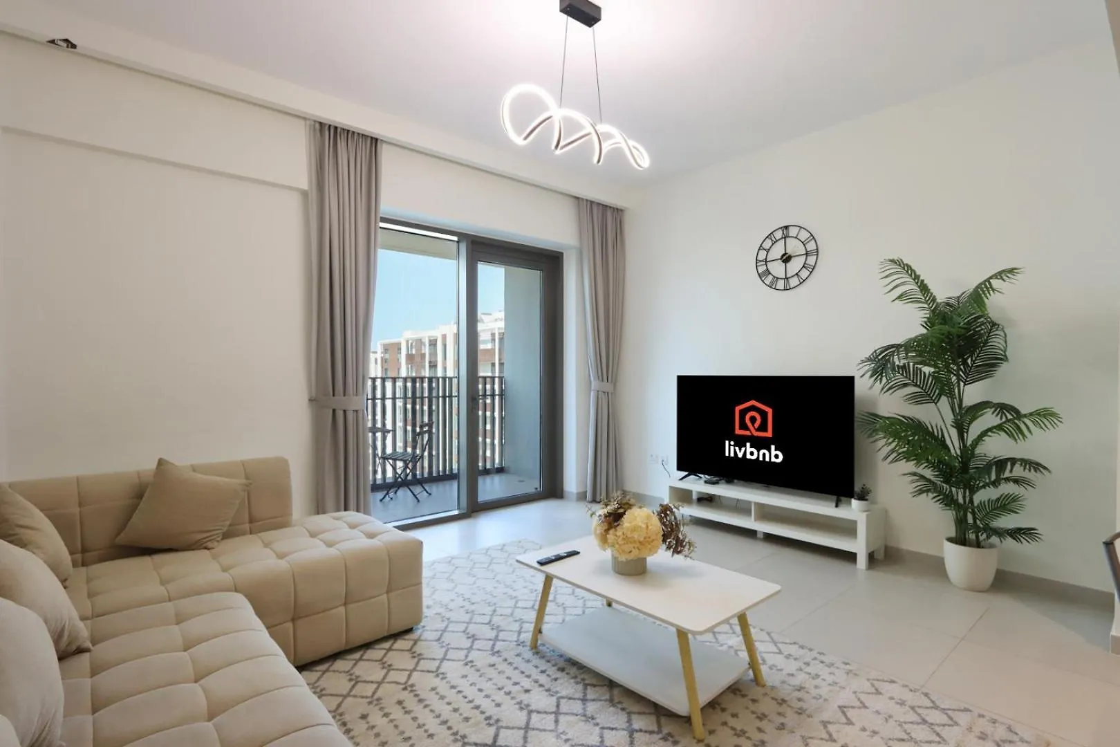 Livbnb-Plush Summer 2Br Unit At Creek Beach 迪拜