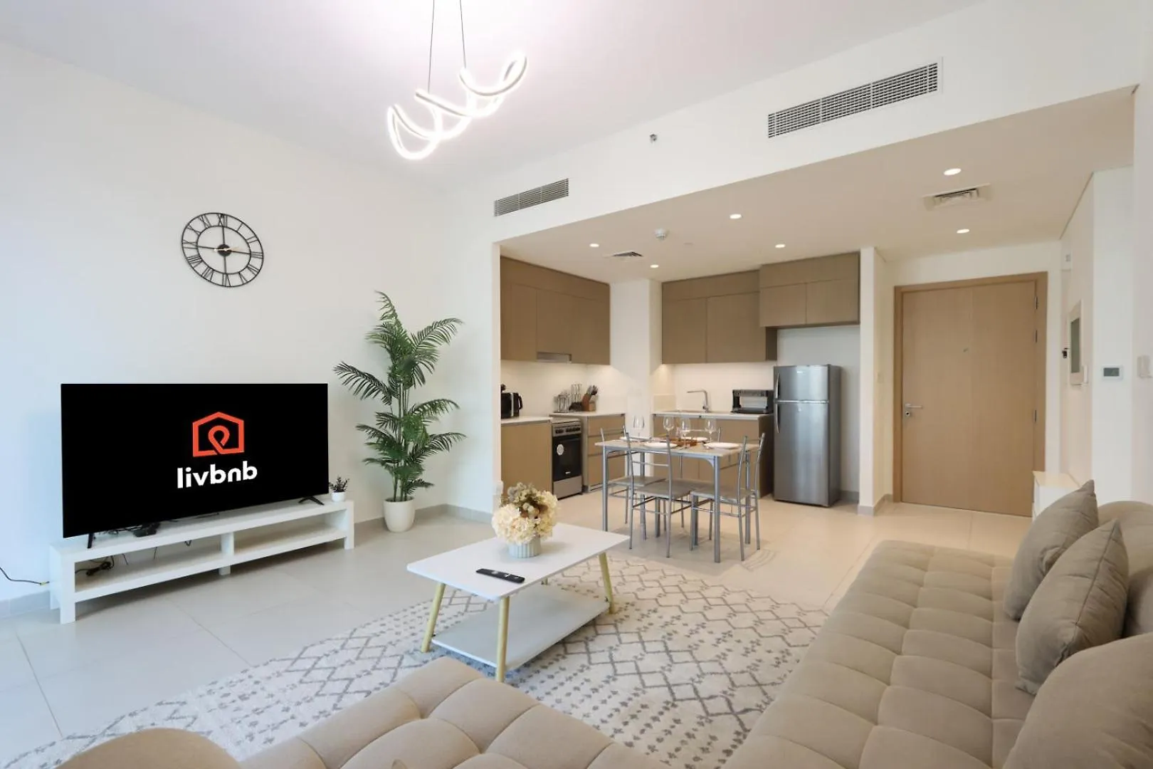 公寓 Livbnb-Plush Summer 2Br Unit At Creek Beach 迪拜
